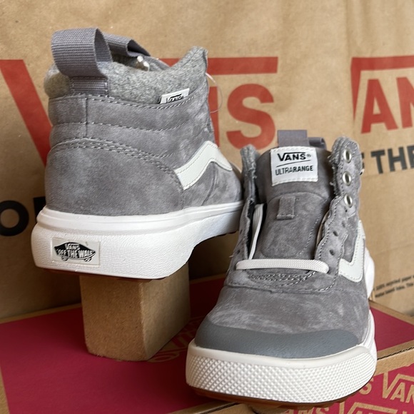 Vans Ultrarange Hi MTE Wool Frost Gray sneakers WMNS boots - Picture 10 of 16